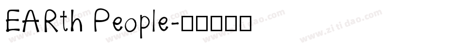 EARth People字体转换